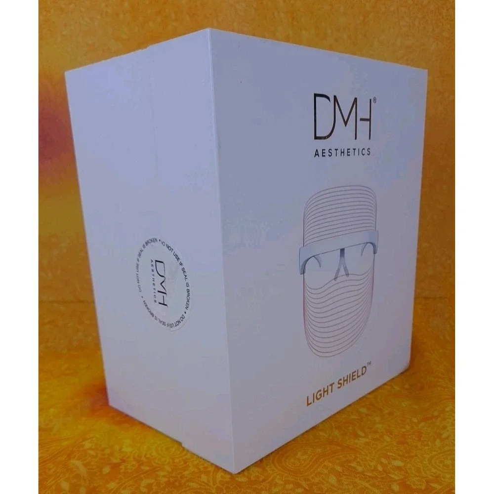 DMH Aesthetics LED Facial Light‎ Shield Mask Anti-Aging Inflammation New In Box